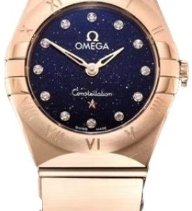 Omega Damklocka 131.50.25.60.53.002 Constellation Quartz 25Mm Blå/18