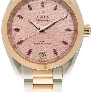 Omega Damklocka 220.20.34.20.60.001 Seamaster Aqua Terra 150M Rosa/18