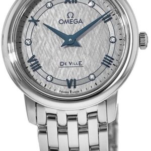 Omega Damklocka 424.10.27.60.56.002 De Ville Prestige Grå/Stål