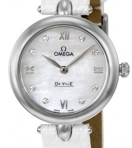 Omega Damklocka 424.13.27.60.55.001 De Ville Prestige Quartz 27.4mm