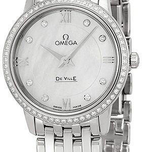 Omega Damklocka 424.15.27.60.55.001 De Ville Prestige Quartz 27.4mm