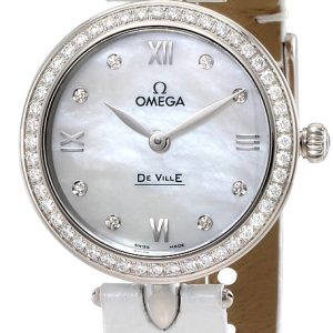 Omega Damklocka 424.18.27.60.55.001 De Ville Prestige Quartz 27.4mm