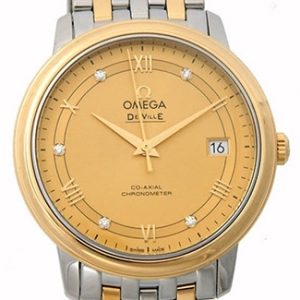 Omega Damklocka 424.20.37.20.58.002 De Ville Prestige Co-Axial 36.8mm