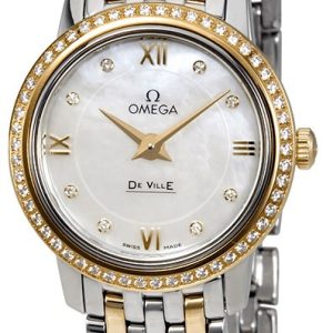 Omega Damklocka 424.25.24.60.55.001 De Ville Prestige Quartz 24.4mm