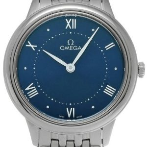 Omega Damklocka 434.10.30.60.03.001 De Ville Prestige Blå/Stål Ø30