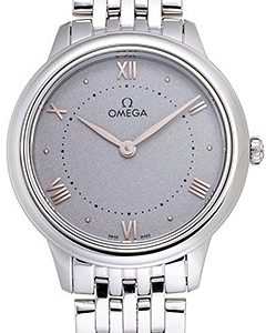 Omega Damklocka 434.10.30.60.06.001 De Ville Prestige Grå/Stål Ø30