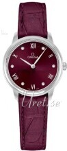 Omega Damklocka 434.13.28.60.61.001 De Ville Prestige Röd/Läder