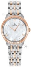 Omega Damklocka 434.20.30.60.05.001 De Ville Prestige Vit/18 karat