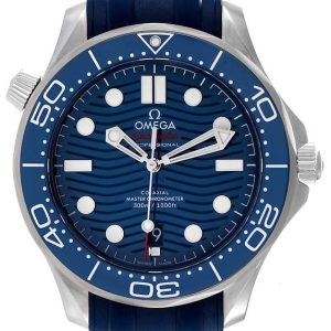 Omega Herrklocka 210.32.42.20.03.001 Seamaster Diver 300M Blå/Gummi