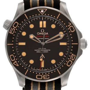 Omega Herrklocka 210.92.42.20.01.001 Seamaster Diver 300M Brun/Textil