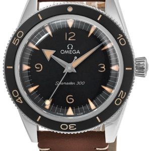 Omega Herrklocka 234.32.41.21.01.001 Seamaster 300M Svart/Läder Ø41