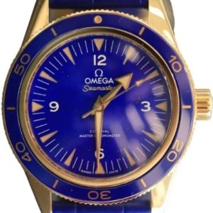 Omega Herrklocka 234.63.41.21.99.002 Seamaster 300M Blå/Läder Ø41