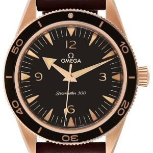 Omega Herrklocka 234.92.41.21.10.001 Seamaster 300M Brun/Läder Ø41