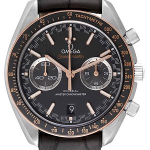 Omega Herrklocka 329.23.44.51.06.001 Speedmaster Racing Grå/Läder