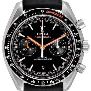 Omega Herrklocka 329.32.44.51.01.001 Speedmaster Racing Svart/Läder