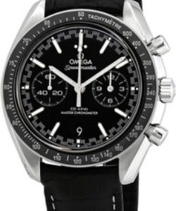 Omega Herrklocka 329.33.44.51.01.001 Speedmaster Racing Svart/Läder