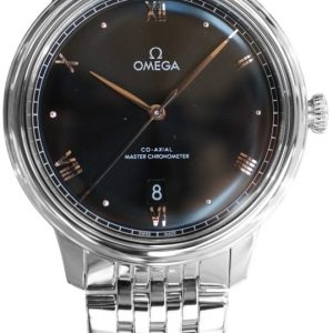 Omega Herrklocka 434.10.40.20.01.001 De Ville Prestige Svart/Stål