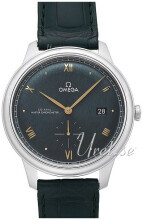 Omega Herrklocka 434.13.41.20.10.001 De Ville Prestige Grön/Läder