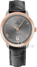 Omega Herrklocka 434.23.40.20.06.001 De Ville Prestige Grå/Läder