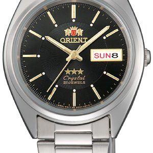 Orient 3 Star FAB00006B9 Svart/Stål Ø37 mm