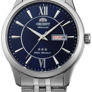 Orient 3 Star Herrklocka FAB0B001D9 Blå/Stål Ø43 mm