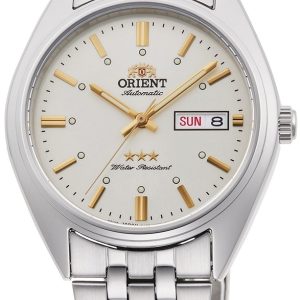 Orient 3 Star Herrklocka RE-AB0E10S19B Silverfärgad/Stål Ø39 mm