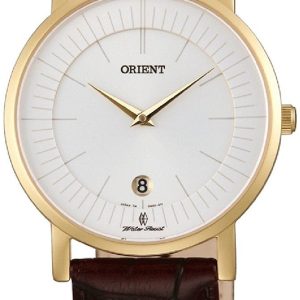 Orient 99999 Herrklocka FGW01008W0 Vit/Läder Ø38 mm