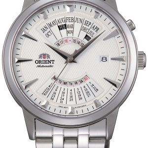 Orient Contemporary Herrklocka FEU0A003WH Silverfärgad/Stål Ø42 mm