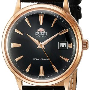 Orient Herrklocka FAC00001B0 Bambino Svart/Läder Ø40 mm