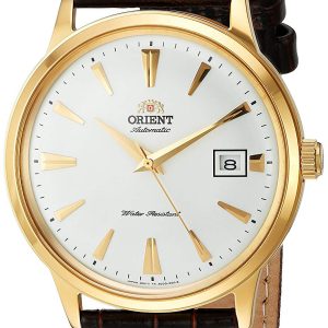 Orient Herrklocka FAC00003W0 Classic Vit/Läder Ø40 mm