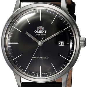 Orient Herrklocka FAC0000DB0 Bambino Svart/Läder Ø40.5 mm