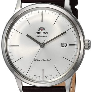 Orient Herrklocka FAC0000EW0 Bambino Vit/Läder Ø40.5 mm