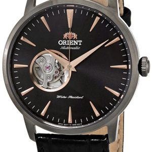 Orient Herrklocka FAG02001B0 Classic Svart/Läder Ø41 mm