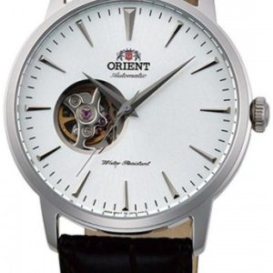 Orient Herrklocka FAG02005W0 Vit/Läder Ø41 mm