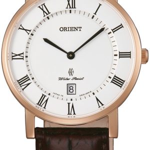 Orient Herrklocka FGW0100EW0 Classic Vit/Läder Ø38 mm