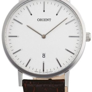 Orient Herrklocka FGW05005W0 Classic Silverfärgad/Läder Ø40 mm