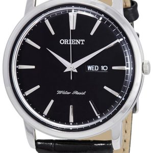 Orient Herrklocka FUG1R002B6 Classic Svart/Läder Ø43 mm