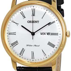 Orient Herrklocka FUG1R007W6 Vit/Läder Ø43 mm