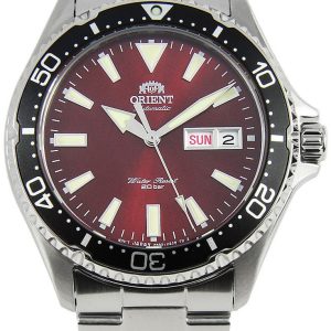 Orient Herrklocka RA-AA0003R19B Mako Iii Röd/Stål Ø42 mm