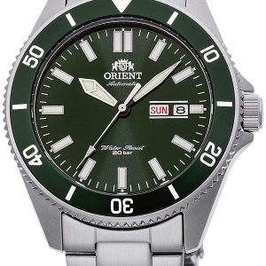 Orient Herrklocka RA-AA0914E19B Mako III Grön/Stål Ø44 mm