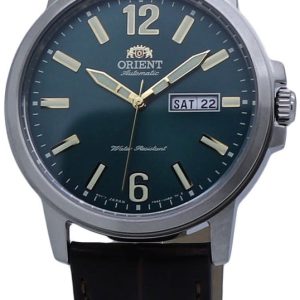 Orient Herrklocka RA-AA0C06E19B Classic Grön/Läder Ø42 mm