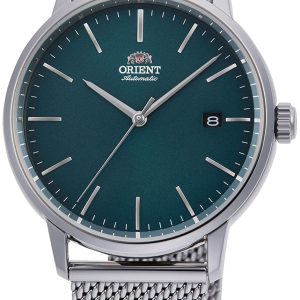 Orient Herrklocka RA-AC0E06E10B Grön/Stål Ø40 mm