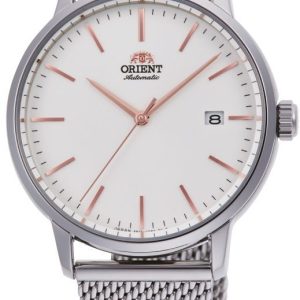 Orient Herrklocka RA-AC0E07S10B Slim Vit/Stål Ø40 mm