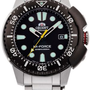 Orient Herrklocka RA-AC0L01B00B M-Force Svart/Stål Ø47.3 mm