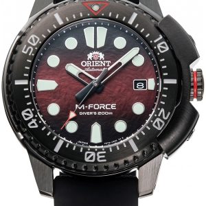 Orient Herrklocka RA-AC0L09R00B M-Force Röd/Plast Ø45 mm