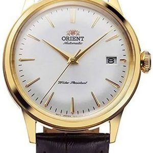 Orient Herrklocka RA-AC0M01S10B Classic Silverfärgad/Läder Ø38 mm