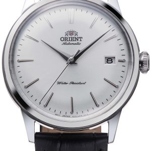 Orient Herrklocka RA-AC0M03S10B Classic Silverfärgad/Läder Ø38 mm