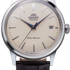 Orient Herrklocka RA-AC0M04Y10B Classic Antikvit/Läder Ø38 mm