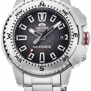 Orient Herrklocka RA-AC0N01B10B M-Force Svart/Stål Ø47.3 mm