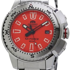 Orient Herrklocka RA-AC0N02Y10B M-Force Röd/Stål Ø47.3 mm